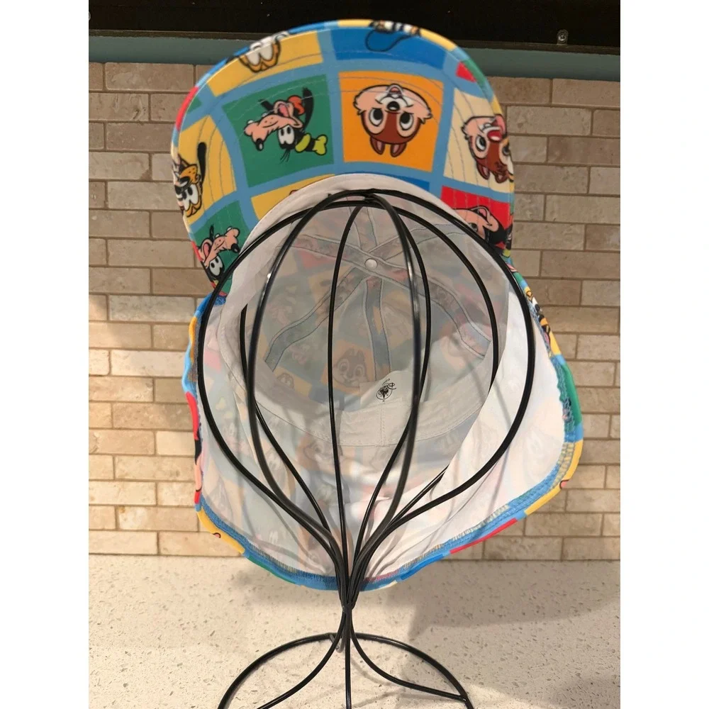 Disney Parks Mickey And Friends Multicolor Baseball Cap Sun Hat Youth Size